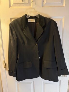 Jones New York Black Women's Tailored Blazer
